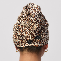 Dwustronny satynowy turban do włosów GLOV®