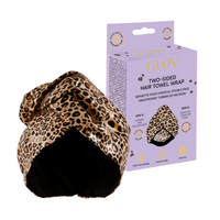Dwustronny satynowy turban do włosów GLOV®