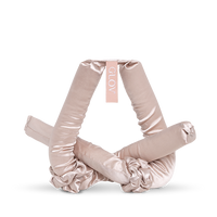 Satynowy COOLCURL™ innowacyjna lokówka do kręcenia włosów bez użycia ciepła GLOV® – Zdrowie i uroda