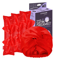Sweet Satin Dreams - zestaw do stylizacji włosów podczas snu – Zdrowie i uroda