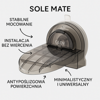 Przyssawkowy Podnóżek Prysznicowy SOLE MATE