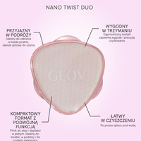 Pumeks i depilator z nano szkła 2w1 Nano Twist Duo –