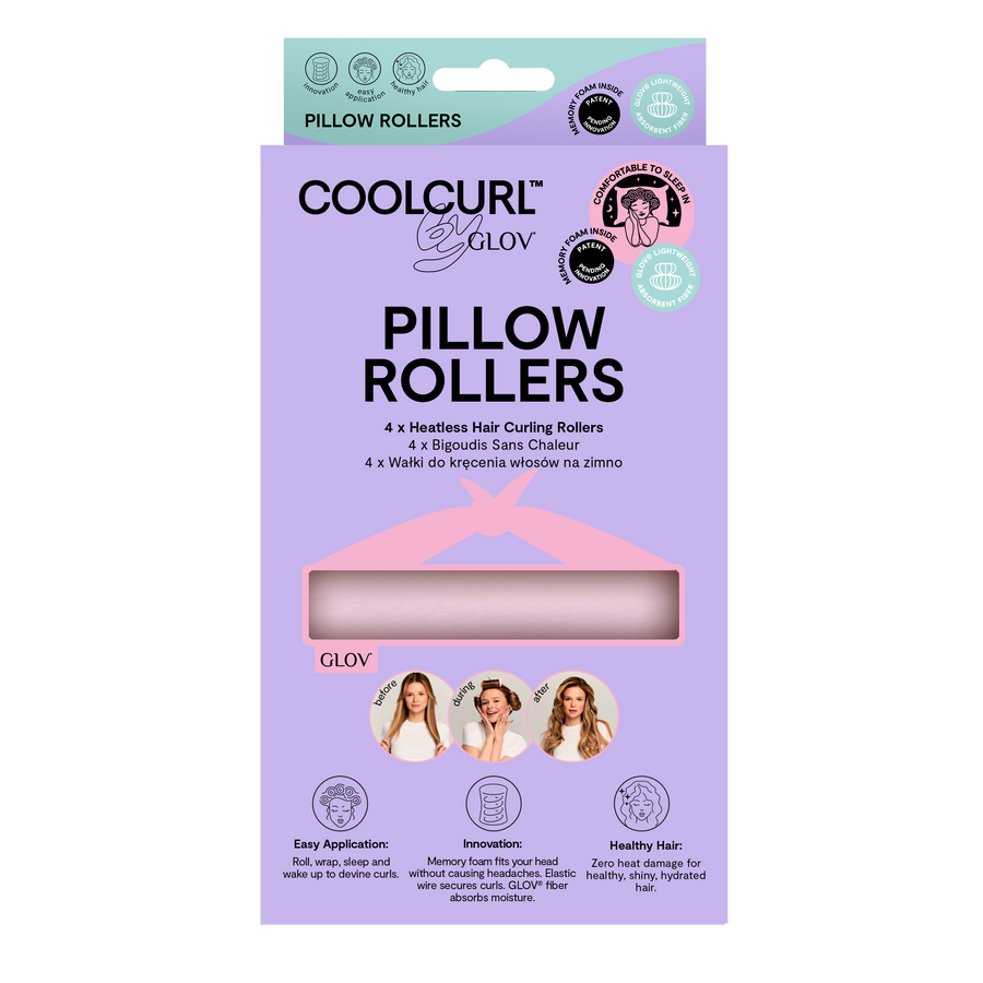 COOLCURL™  Pillow Rollers - Wałki do kręcenia włosów na zimno GLOV®