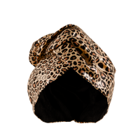 Dwustronny satynowy turban do włosów GLOV®