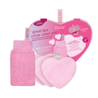 Glov® Velvet Lips and Ever Clean Skin - Zestaw do pielęgnacji ust i twarzy –
