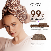 Ultrachłonny, pielęgnacyjny turban do włosów GLOV® –
