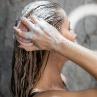 3w1 Silikonowa Myjka i Masażer do Ciała i Skóry głowy SHOWER CHAMELEON