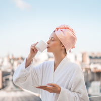 Superchłonny dwustronny turban do włosów –