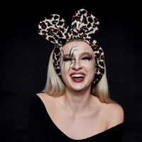 Opaska na głowę i opaska do włosów 2w1 Bunny Ears, Królicze uszy –