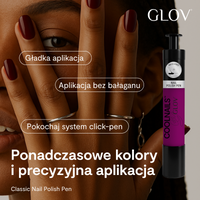 Klasyczny lakier do paznokci w nowoczesnej formie click-pen COOLNAILS Classic Nail Polish Pen