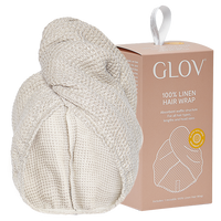 Lniany turban do włosów GLOV® –