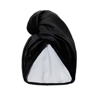 GLOV Dwustronny turban do włosów z mikrofibry i wegańskiej satyny, szybkie suszenie, anti-frizz –