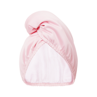 GLOV Dwustronny turban do włosów z mikrofibry i wegańskiej satyny, szybkie suszenie, anti-frizz –
