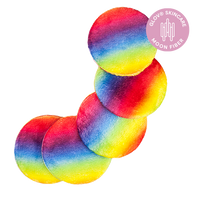 Płatki wielorazowe Moon Pads Rainbow - edycja limitowana OUTLET –