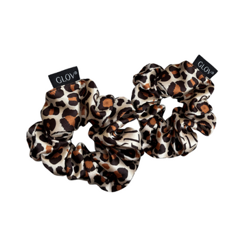 Zestaw gumek do włosów GLOV® Scrunchies 2 Pack Cheetah