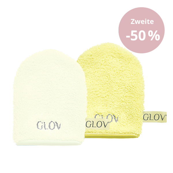 MEHRPACK 2 Stück Make-up-Entfernungs- und Gesichtsreinigungshandschuh GLOV