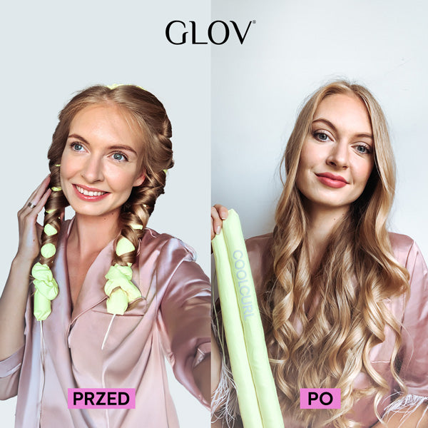 COOLCURL™  innowacyjna lokówka do kręcenia włosów bez użycia ciepła GLOV® – Zdrowie i uroda