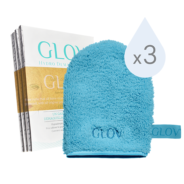 Rękawica do demakijażu i oczyszczania twarzy tylko przy użyciu wody GLOV®