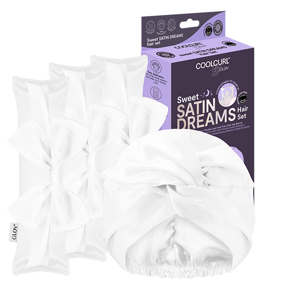 Sweet Satin Dreams - zestaw do stylizacji włosów podczas snu