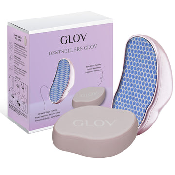 Zestaw pumeks i depilator z nano szkła GLOV Bestsellers