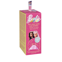 Czepek satynowy chroniący kręcone i stylizowane włosy przed tarciem i puszeniem Barbie™ ❤ GLOV®