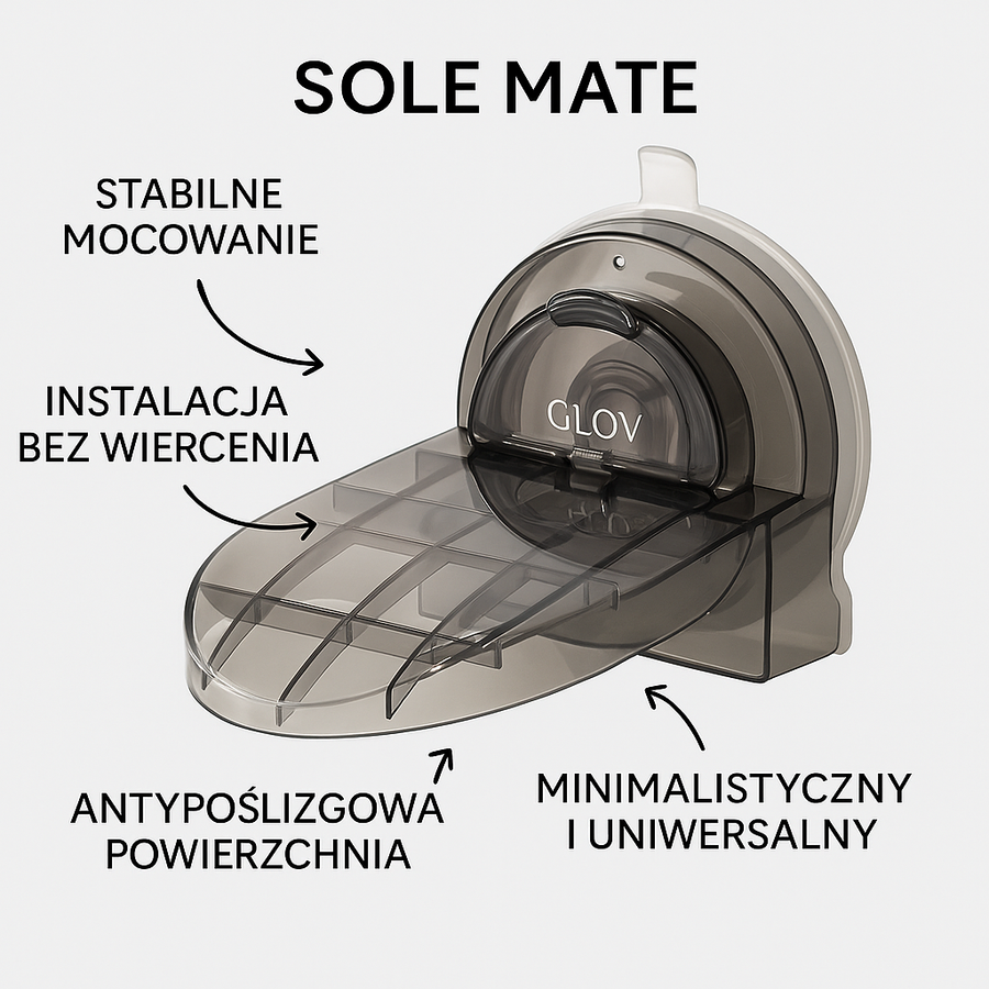 Przyssawkowy Podnóżek Prysznicowy SOLE MATE