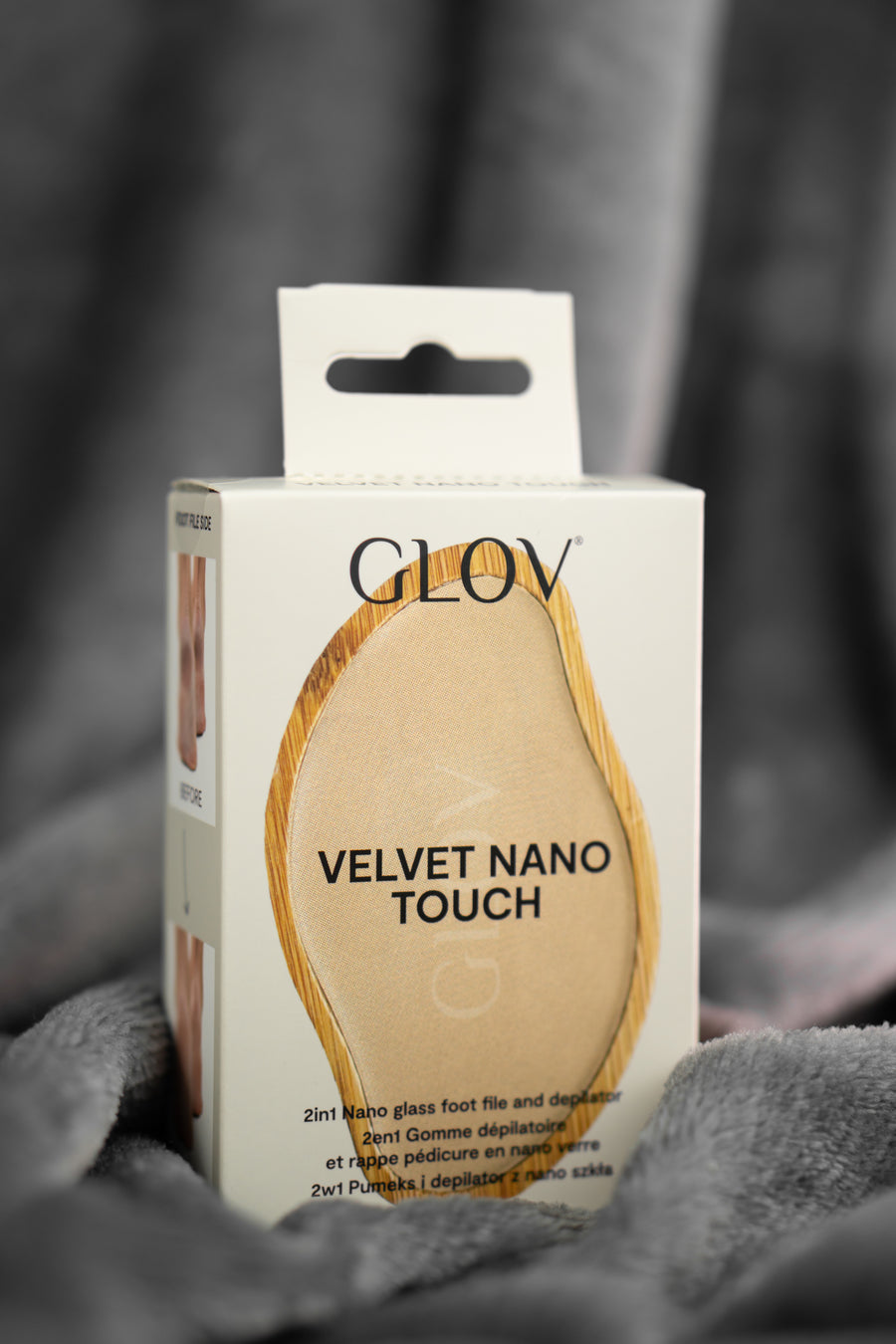 Pumeks i depilator z nano szkła 2w1 Velvet Nano Touch