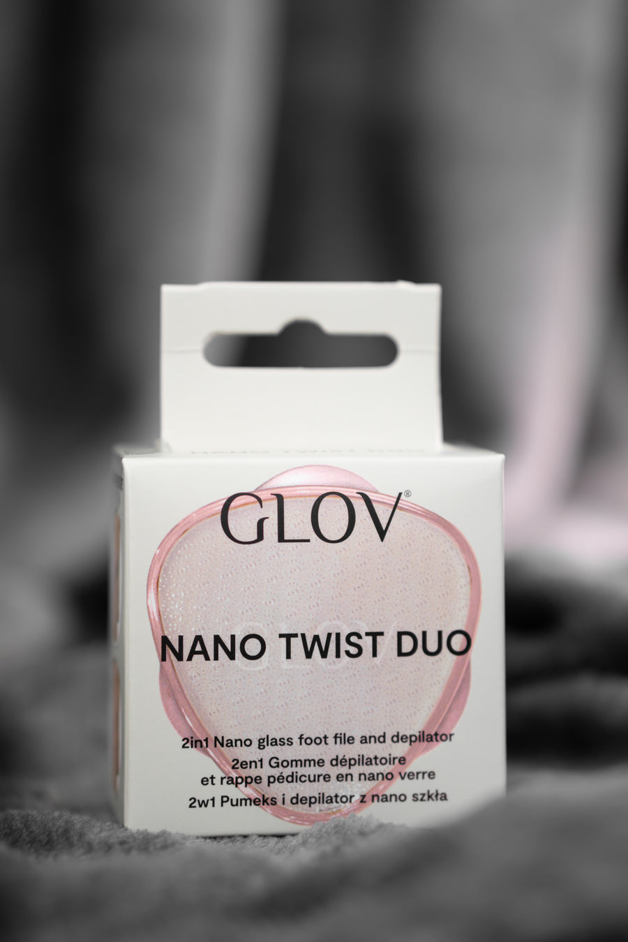 Pumeks i depilator z nano szkła 2w1 Nano Twist Duo