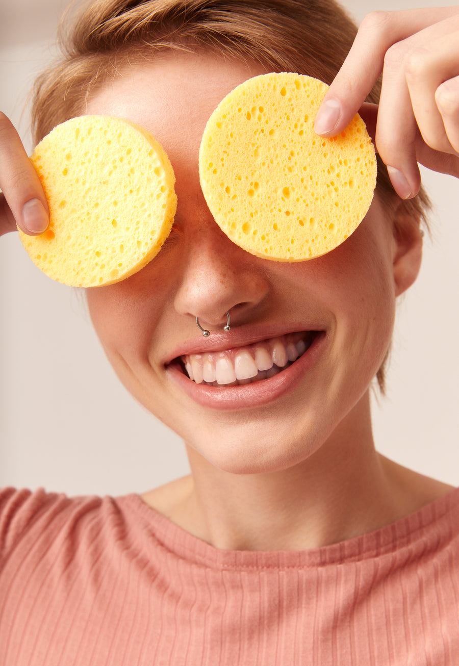 Zellulose-Reinigungspads für das Gesicht Natural Cleansing Pads GLOV®