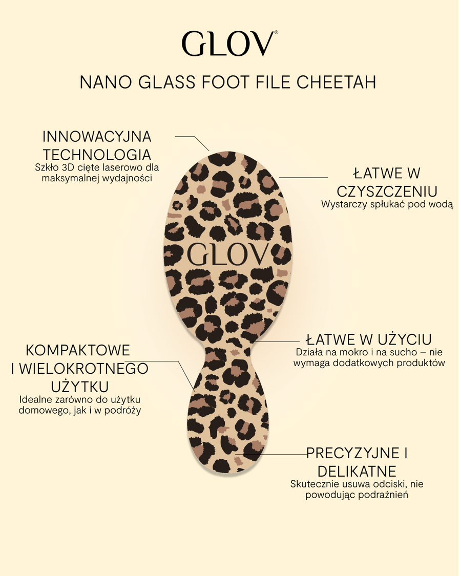 Pumeks z nano szkła Cheetah Edition