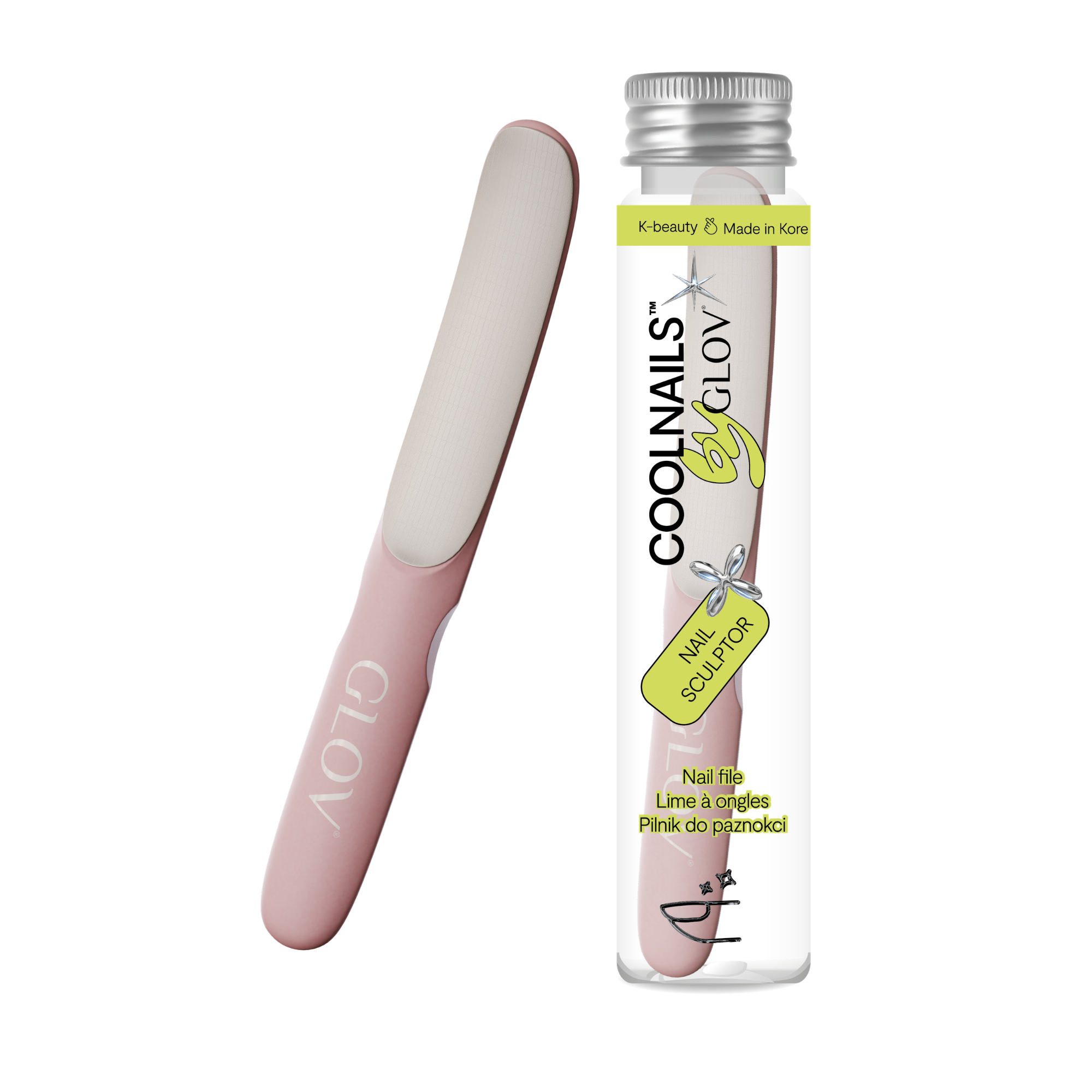 Stalowy pilnik do paznokci GLOV COOLNAILS Nail Sculptor