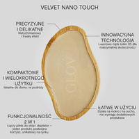 Pumeks i depilator z nano szkła 2w1 Velvet Nano Touch