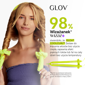 COOLCURL™  innowacyjna lokówka do kręcenia włosów bez użycia ciepła GLOV®