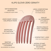 Klips Unoszący Włosy u Nasady ZERO GRAVITY