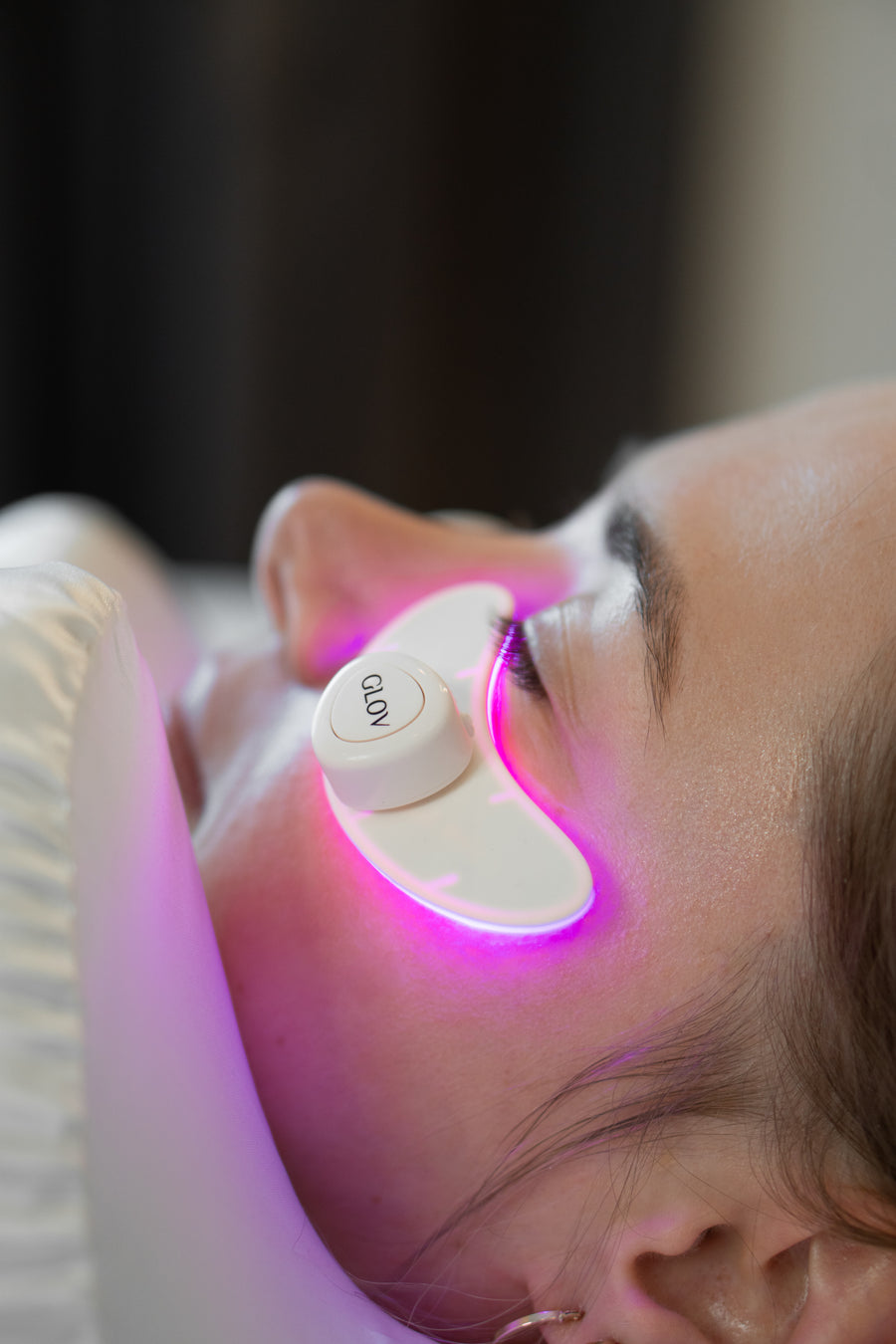 Płatki LED pielęgnacyjne dla rozświetlonej i odświeżonej okolicy oczu LUNA EYE