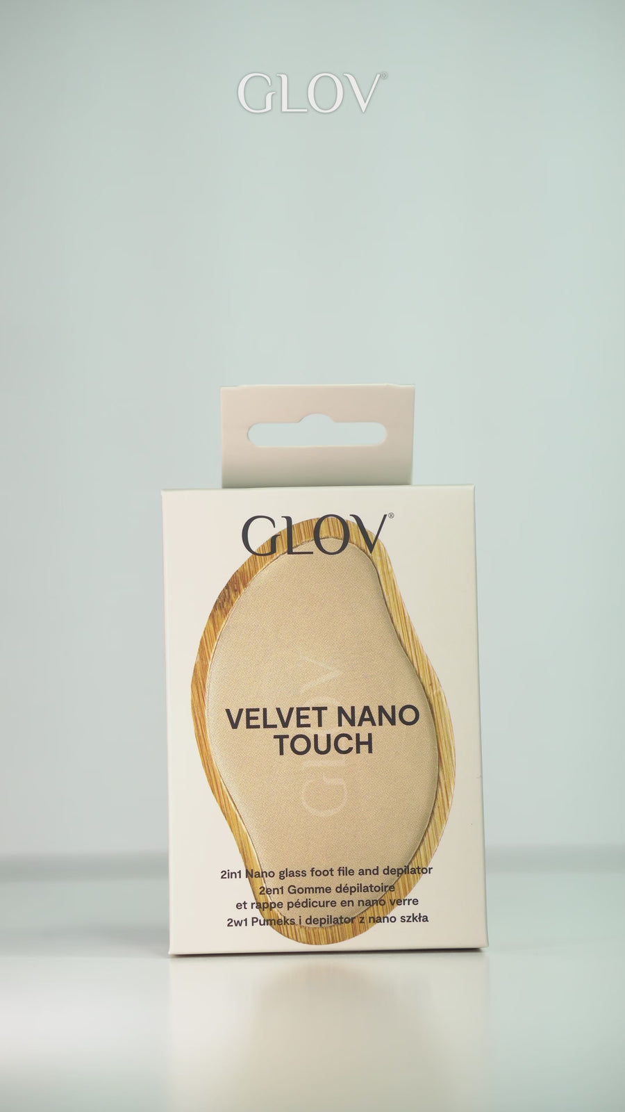Pumeks i depilator z nano szkła 2w1 Velvet Nano Touch