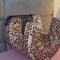 GLOV Sleeping Beauty – oreiller beauty sleep en mousse à mémoire de forme, anti-rides, motif panthère