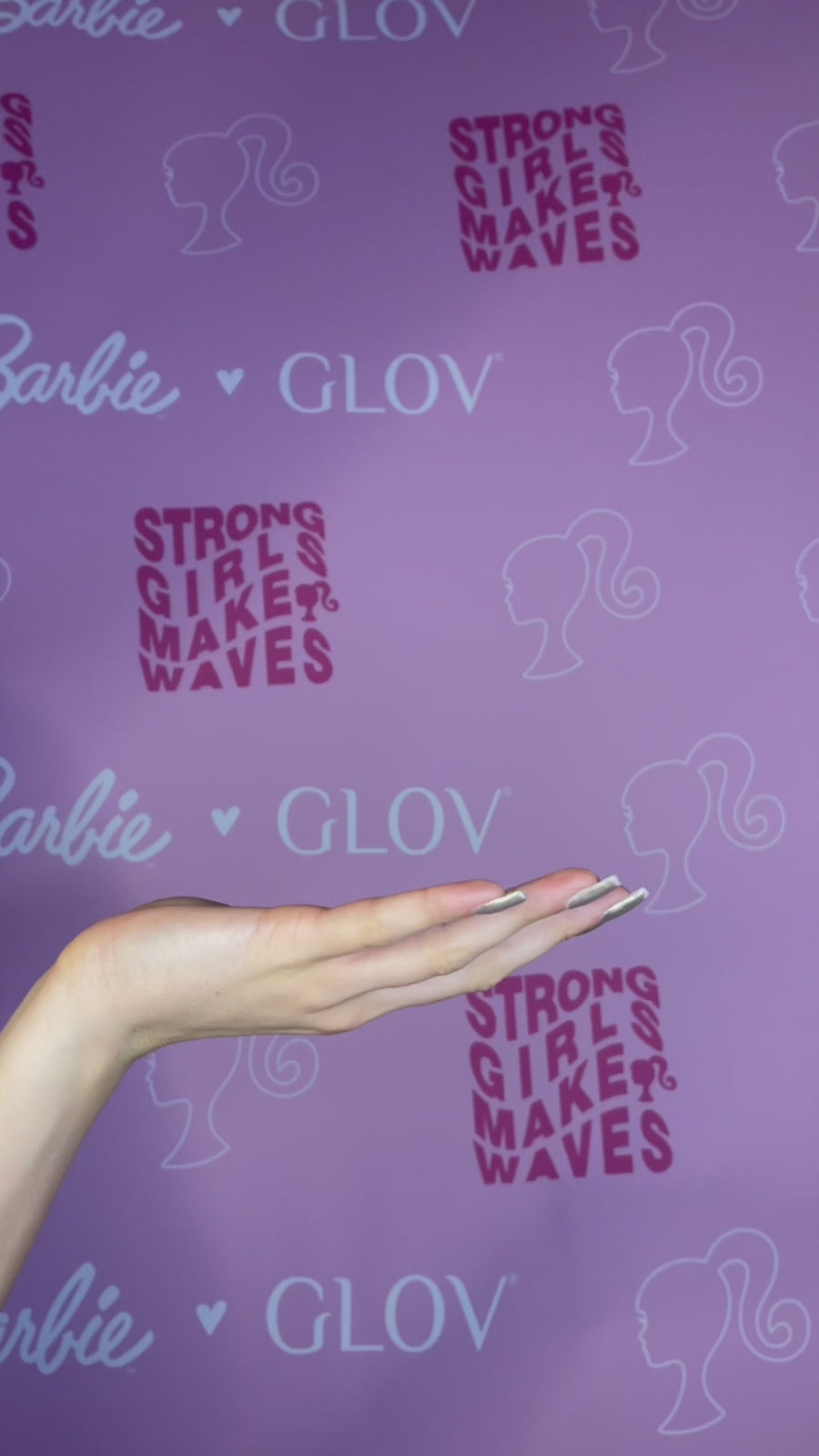 Zestaw gumek do włosów Barbie™ ❤ GLOV®
