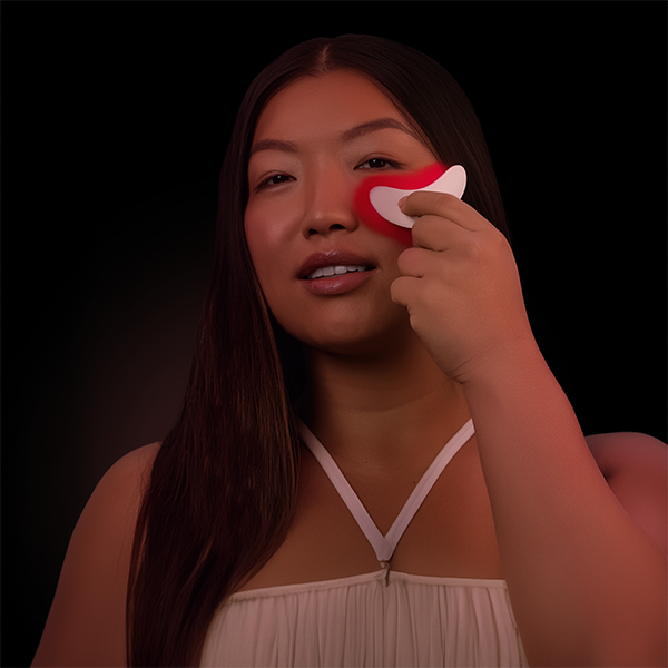 Patches LED de soin pour un contour des yeux lumineux et rafraîchi LUNA EYE