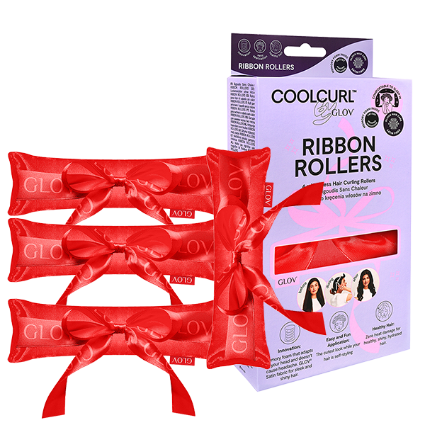 COOLCURL™  Ribbon Rollers - Wałki do kręcenia włosów na zimno GLOV® – Zdrowie i uroda