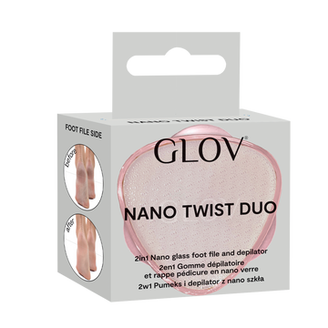 Pumeks i depilator z nano szkła 2w1 – 