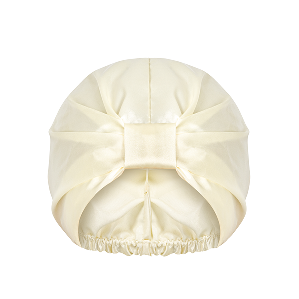Satin Wendemütze Mit Verstellbaren Bändern Und Kantenschutz Für Lange