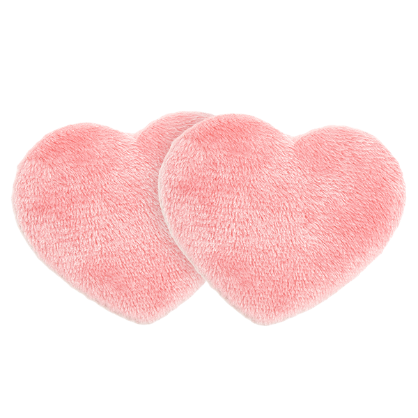 Wielorazowe płatki kosmetyczne GLOV Heart Pads Pink Ribbon – 