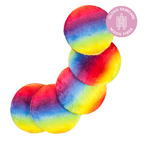 Płatki wielorazowe Moon Pads Rainbow - edycja limitowana GLOV®